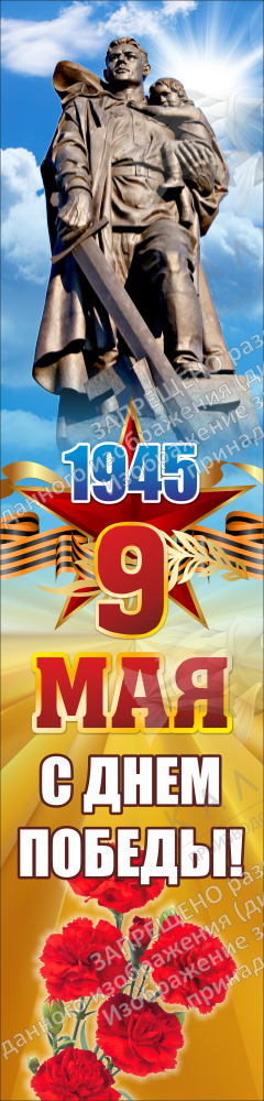 Баннер "9 мая" арт. БН-3768